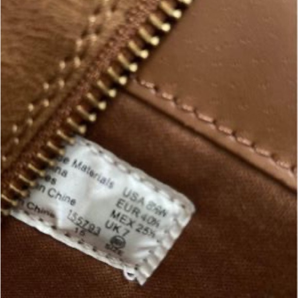 Dexflex Comfort Brown Tall Knee High Boots with Zipper 8.5 WIDE Sold at Payless - Picture 5 of 6